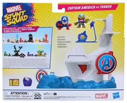 Hasbro „Marvel“ kaskadininkų būrys, kapitonas Amerika ir Thanosas, F7059