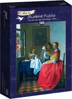 Bluebird Puzzle Bluebird Dėlionė 1000 vnt. - Mergina su taure vyno