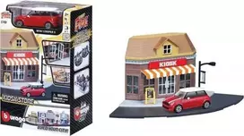 Bburago Street Fire City kioskas Parduotuvė 1:43 BBURAGO
