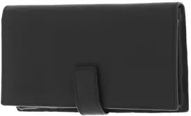 Piquadro, Piquadro, Odinė piniginė, Telefono dėklas, 42023100, Juodas, Vyrams