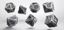 Q Workshop Metal Call Of Cthulhu Kauliukų Rinkinys