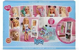 Ecost prekė po grąžinimo Famosa 700015131 Nancy Mirror 1001 kirpimo manekenas su spinta, veidrodžiu (Atnaujinta)