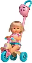 Ecost prekė po grąžinimo Nenuco and Her triratukas Baby Doll lėlė su miela suknele, rožinis triratukas (Atnaujinta)