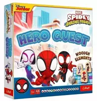 TREFL 02436 Spidey Hero Quest stalo žaidimas