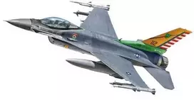 Italeri F-16C Fighting Falcon 1/48 plastikinis lėktuvo modelis