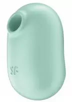 Satisfyer Pro To Go 2 Double Air Pulse Intimate Device, Atsparus vandeniui, Juodas
