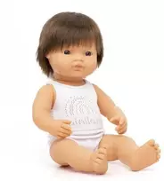 Miniland lėlė berniukas (šatenas, 38 cm.)