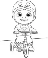 Trefl Dėlionė BABY MAXI 2x10 Cocomelon Friends 43008