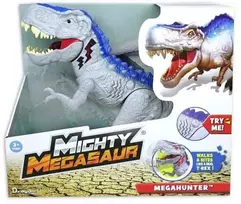 Hedo Mighty Megasaur Dinozauras Žaislas Pilkas Mėlynas
