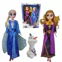 Magy Dainuojančios Lėlė Elza ir Ana Ledo šalis Frozen su bateliais