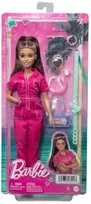 Mattel Lėlė Barbie su rožiniu kombinezonu HPL76