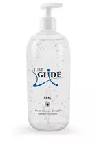 Just Glide Anal Analinis vandens pagrindo lubrikantas, 500 ml