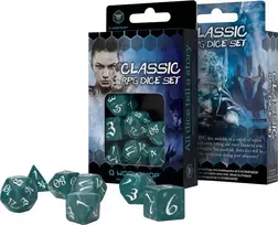 Dėlionė Q Workshop Classic RPG Kauliukų Rinkinys Audringos Ir Baltos Spalvos