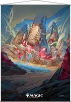 Dėlionė „Ultra-Pro Ultra Pro“: „Magic the Gathering“ – Sieninis ritinys – „Ikoria“ – „Raugrin Triome“.
