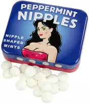 Spencer Fleetwood Funtime Peppermint Candy Discs Sugar-Free 45g Embossed Tin