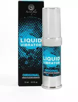 „Secret Play“ vibratorius su skystu stimuliuojančiu geliu, 15 ml