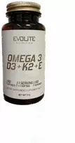 EvoLite Omega 3 + D3 + K2 + E 60 kaps.