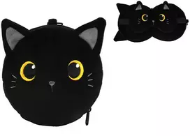 Itotal Pagalvė su miego kauke Juodas CAT