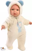 Llorens 14207 Enzo lėlė 42 cm su minkštu pilvuku