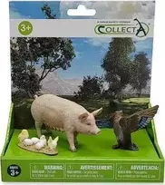 Figūrėlė Collecta COLLECTA Rinkinys 3 ŪKIO GYVŪNAI PAKUOTĖJE (88480, 88378, 88863)