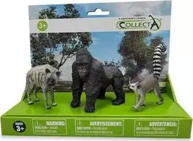 Collecta COLLECTA figūrėlių rinkinys, sudarytas iš 3 LAUKINIŲ GYVŪNŲ PAKUOTĖJE (88566, 88831, 88899)