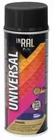 Dažai aerozolin. INRAL UNIVERSAL,juodi blizgūs RAL9017 400ml