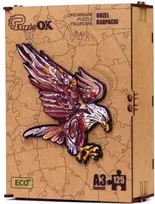 PuzzleOK Medinė dėlionė 125 vnt. - Erelis