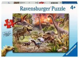 Ravensburger Dėlionė 60 vnt. - Dinozaurai