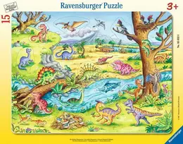 Ravensburger Dėlionė 15 vnt. - Dinozaurai