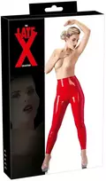 Late X Latekso antblauzdžiai raudoni XL