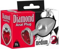 You2Toys Vidutinis Diamond Butt Plug