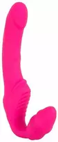 Strapless Strap On Vibruojantis dirželis be petnešėlių 2