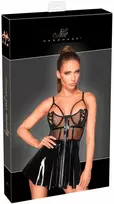 Noir Vinilinė mini suknelė L