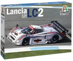 Italeri Lancia LC2 24h Le Mans 1983 plastikinis surenkamas modelis 1/24