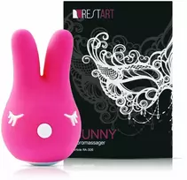 RestArt Bunny vibratorius, 6 režimai, G taško klitoris Klito spenelių stimuliavimas