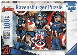 Ravensburger dėlionė 100 vnt. - Kapitonas Amerika