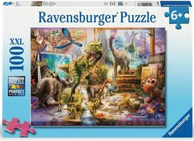 Ravensburger Dėlionė 100 vnt. - Dinozaurų pabėgimas