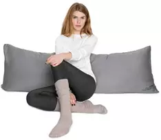 Šoninio miego ir žindymo pagalvė