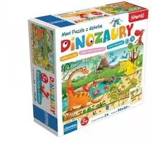 Granna Dėlionė Dinozaurai vaikams, 24 dalys, 3+, spalvota