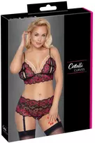 Cottelli Curves Liemenėlės rinkinys Pearl XL/2XL