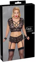 Cottelli Bondage Liemenėlės rinkinys Bondage 3XL