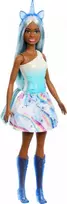 Barbie lėlė Mattel Unicarn Doll Mėlyna suknelė HRR14