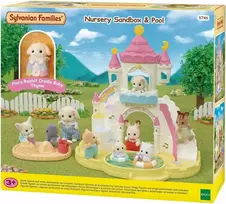 Sylvanian Families – vaikų darželio smėlio dėžė ir baseinas (5746)
