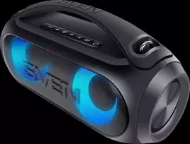 Speaker SVEN PS-380, juodas (40W, Atsparus vandeniui (IPx5), TWS, Bluetooth, FM, USB, 3000mA*h)