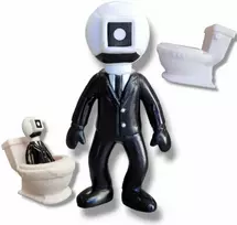 Magy Skibidi toilet figūrėlė