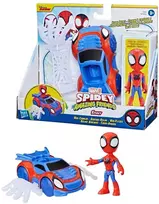 Hasbro SPIDER-MAN SPIDEY AND HIS AMAZING FRIEND Figūrėlė su transporto priemone