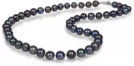 Jwl Luxury Pearls Vėrinys su tikrais metališkais mėlynais perlais JL0265
