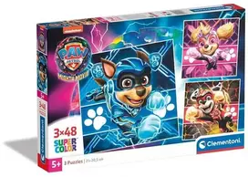 Clementoni Dėlionė 3x48 vnt. - Šunyčiai patruliai (PAW Patrol)