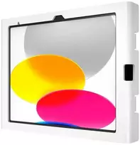 Compulocks iPad 10.9" 10th Gen Swell Enclosure Wall Mount - Korpusas - planšetiniam kompiuteriui - baltas - Ekrano dydis: 27,7 cm (10,9") - Tvirtinamas prie sienos - Apple 10,9 colio iPad Wi-Fi, Wi-Fi + Cellular
