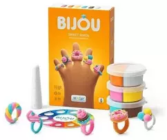 TM Toys Ei, Clay Bijou žiedai, saldainiai